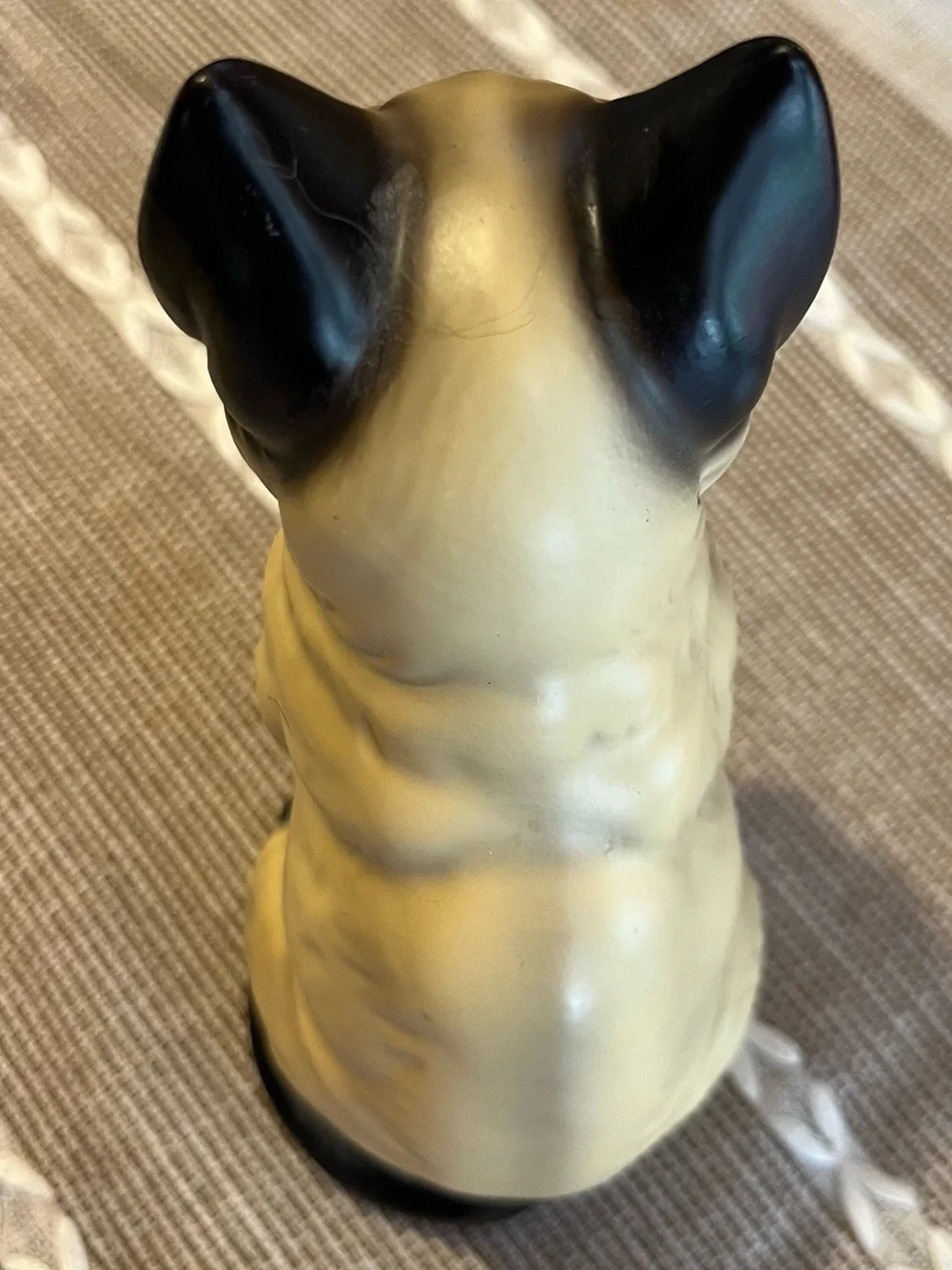 Siamese Vintage Harry Knox Cat Figurine - Cream and Black Decorative Pet Statue
